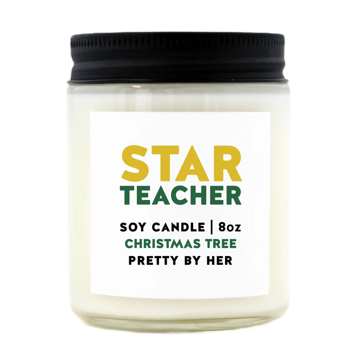 Star Teacher Candle