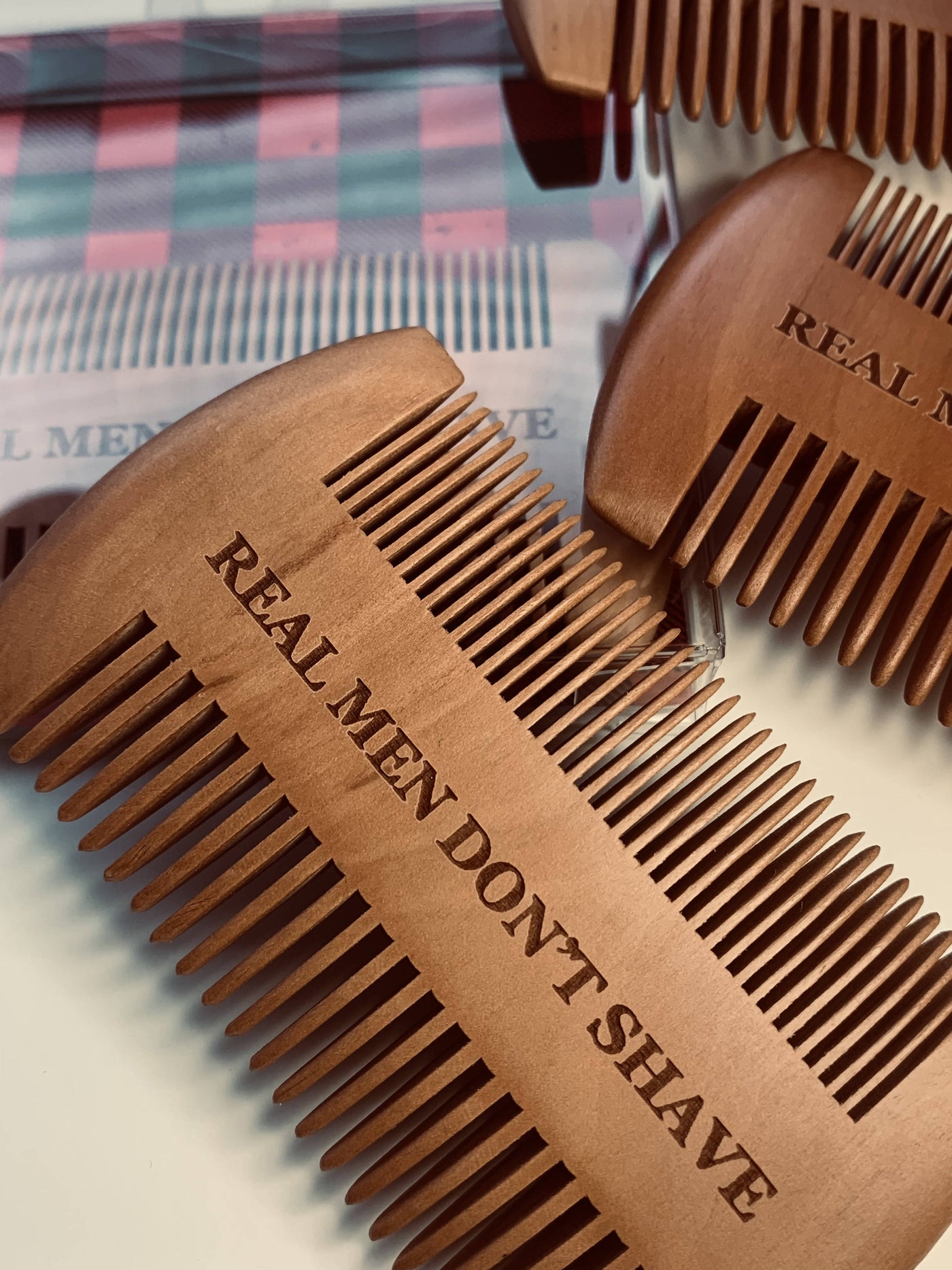 Real Men Don't Shave Beard Comb