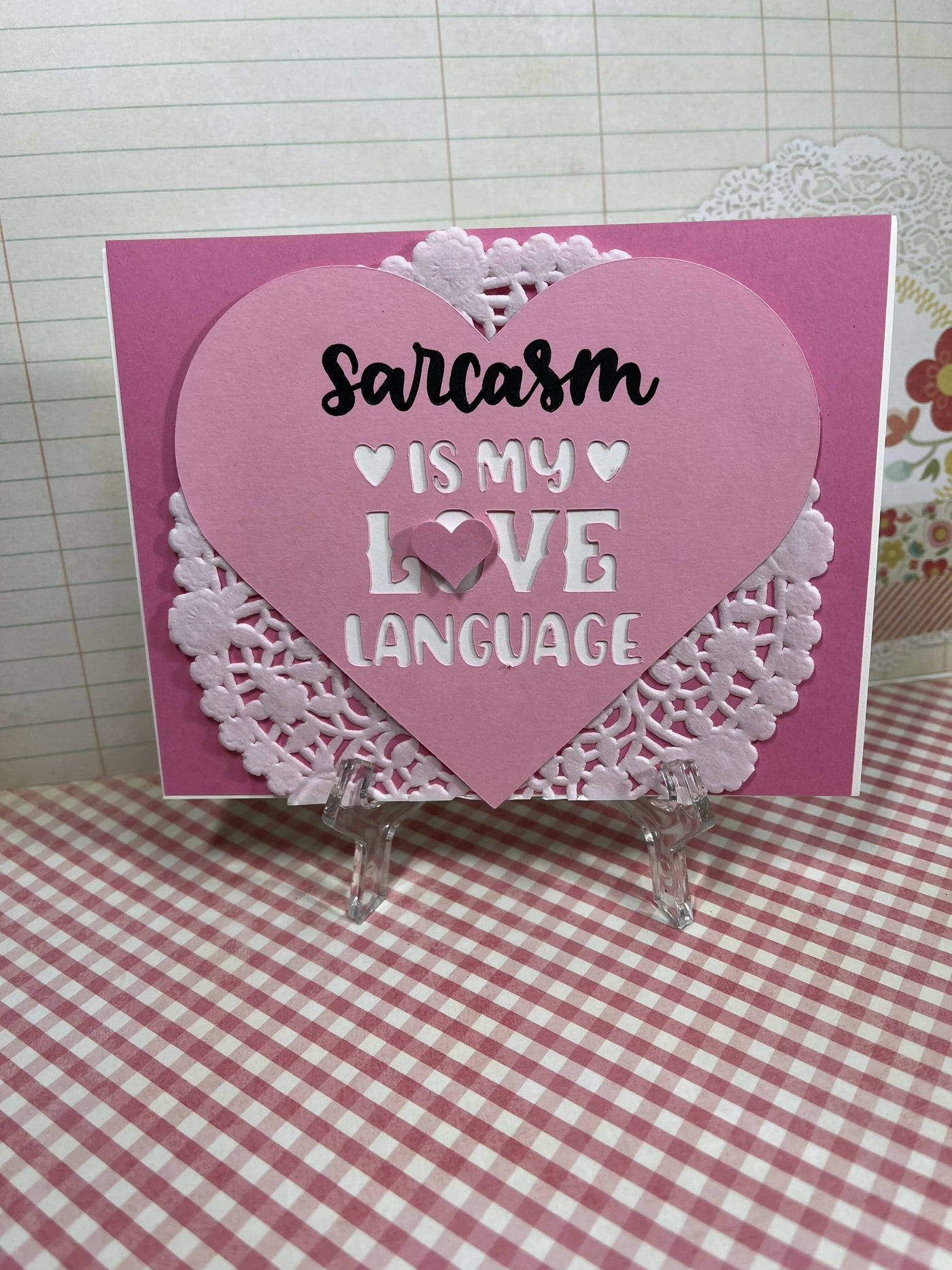 Sarcasm is my Love Language - Valentine’s Day Card