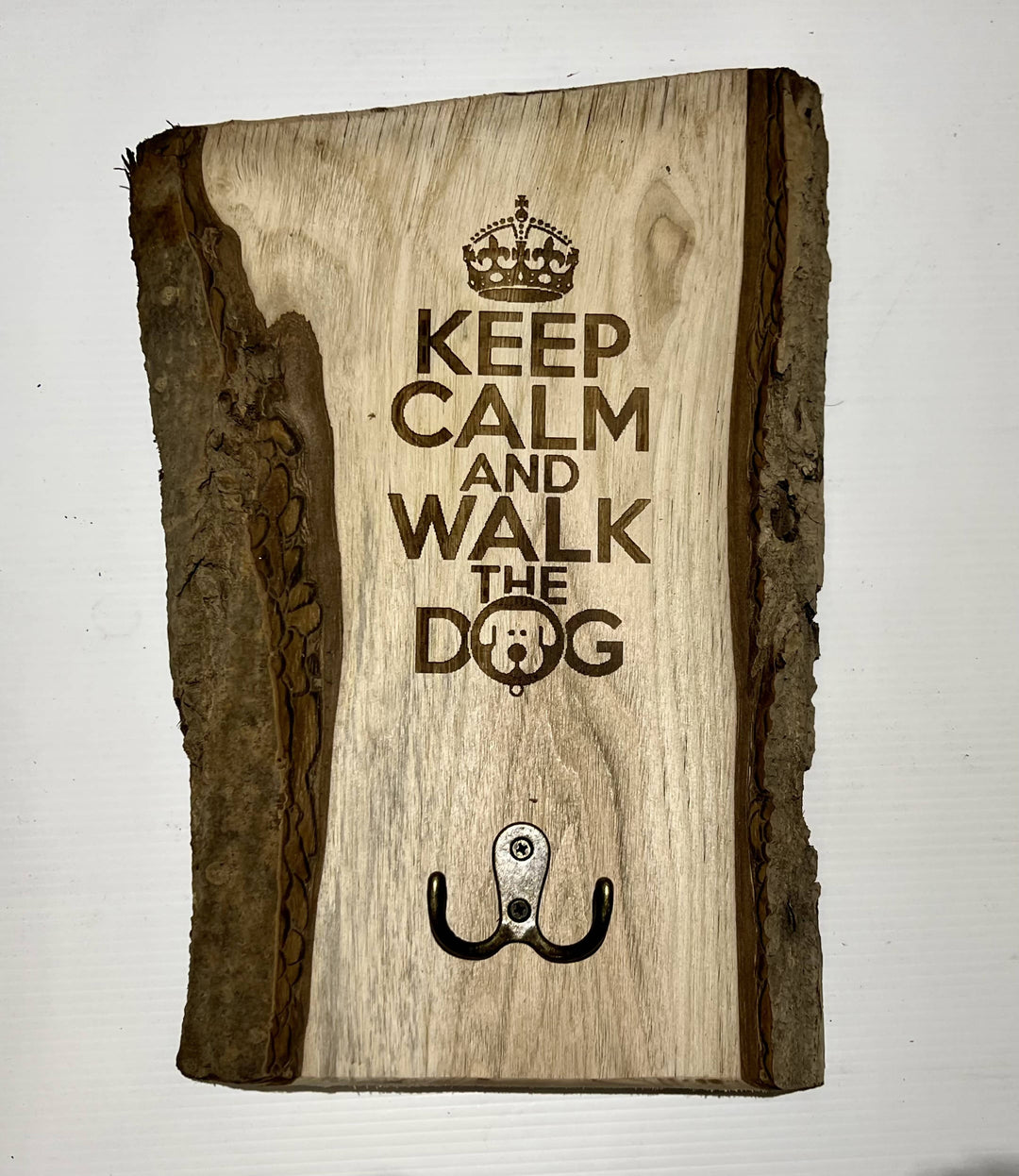 Keep Calm and Walk the Dog Leash Hook